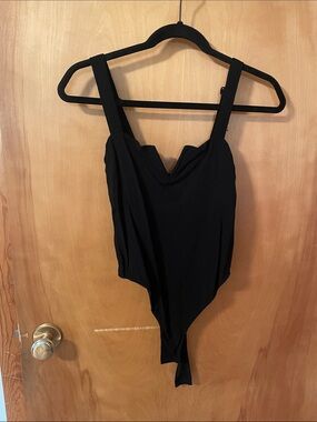 Black Strappy Women’s Bodysuit